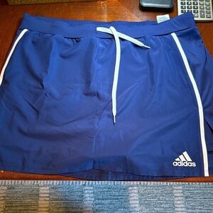 Adidas Aeroeeady Navy Skort NWT size XL